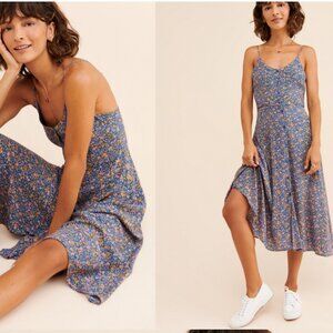 Midsummer Coast Floral Dress